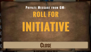 Roll for Initiative